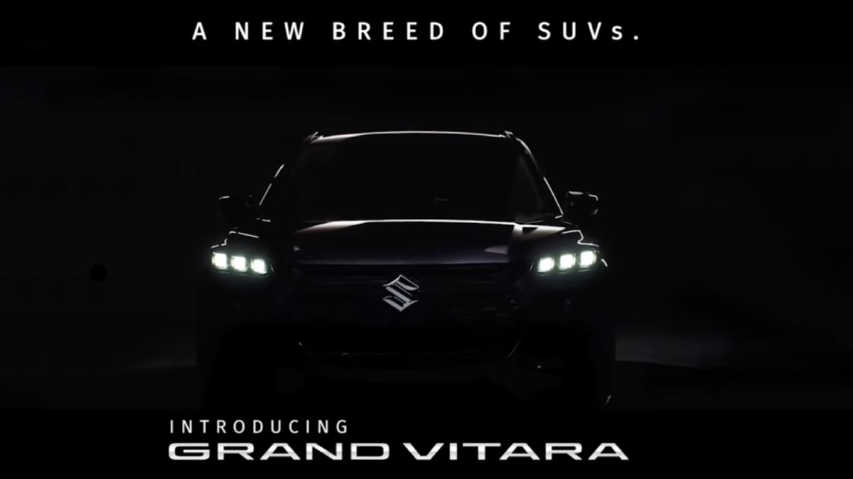 Maruti Grand Vitara Teased Ahead Of July 20 Launch; Here Are The ...