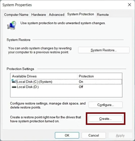 How To Use System Restore In Windows 11 - Smartprix Bytes Smartprix