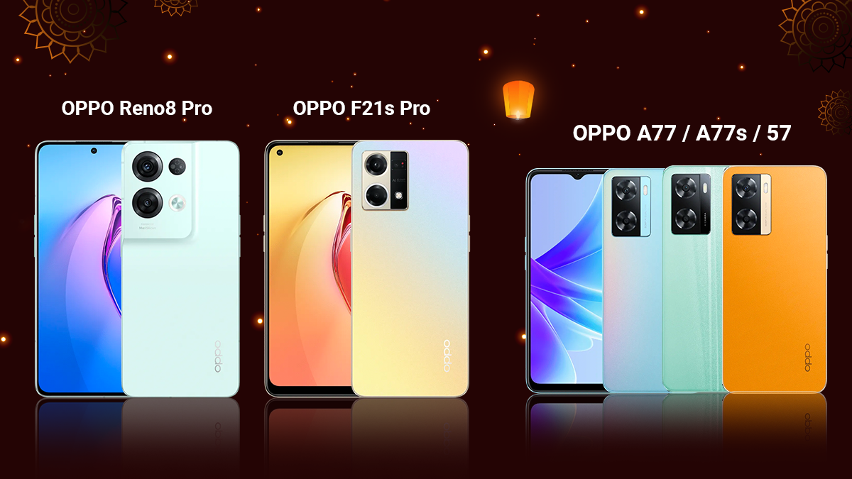 Brighten your Diwali Moments with the best camera smartphones from OPPO