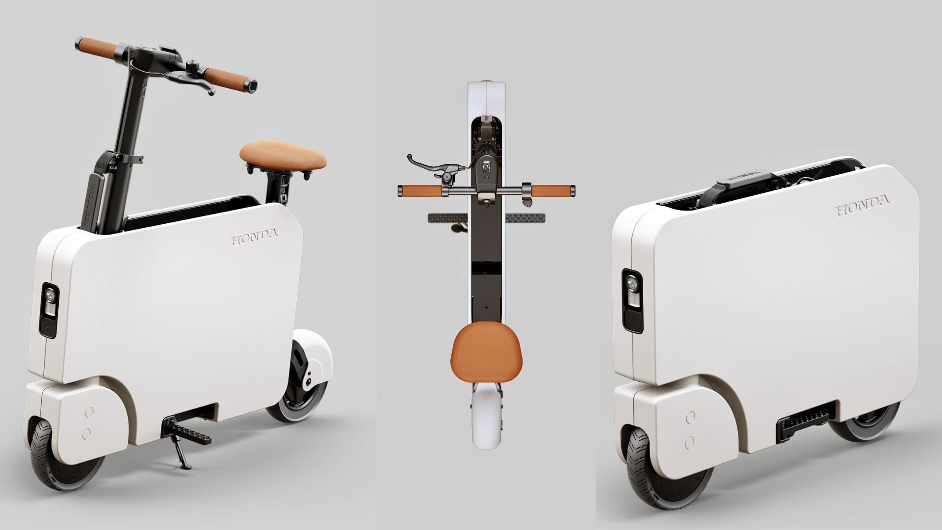 Honda’s Mini Marvel Motocompacto Electric Scooter: Is It Really Lighter Than a Suitcase? Find Out!