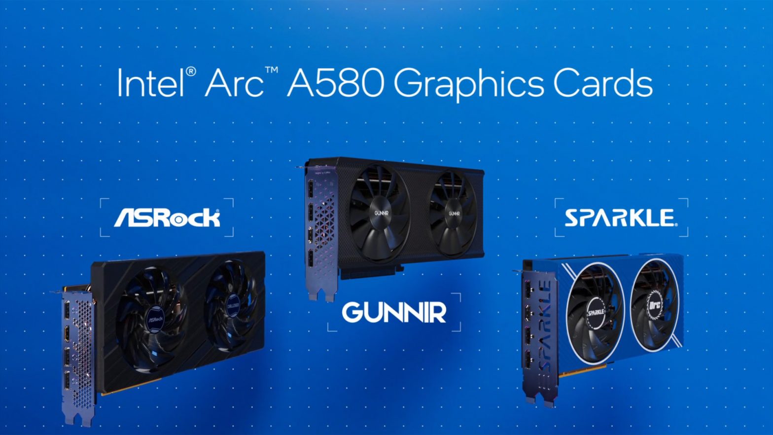 Intel Arc A580 Mid-Range Graphics Card Launched